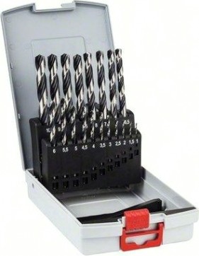 Набор сверл по металлу BOSCH PointTeQ (1-10 мм) 19 шт. ProBox [2608577351]