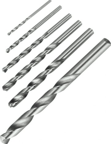 Набор сверл по металлу DEKO DS06 2, 3, 4, 5, 6, 8мм, 6 шт [065-0580]