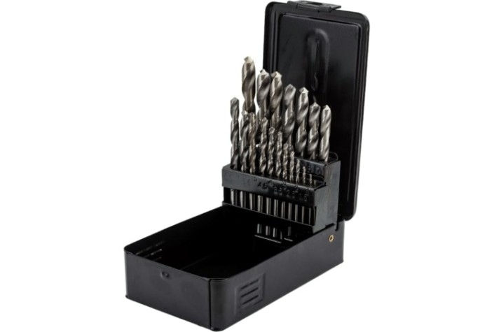 Набор сверл по металлу DEKO DS19 в металлическом кейсе, 1-10 мм, 19 шт [065-0543]