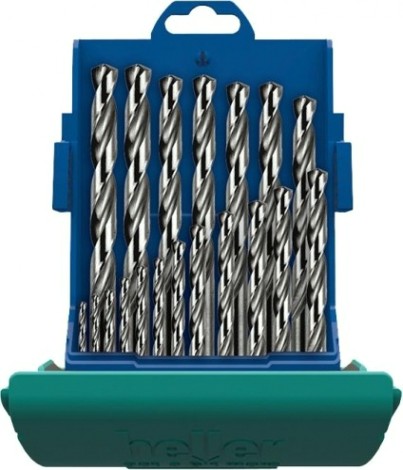 Набор сверл по металлу HELLER hss-g ø 1/1.5/2…9/9.5/10 (19 пр.) [TD21961]