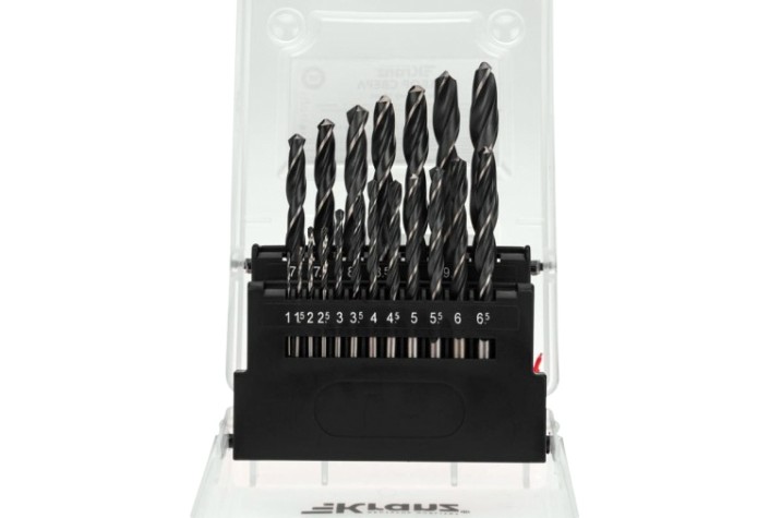 Набор сверл по металлу Kranz KR-91-0636 1-10мм, 19 шт.