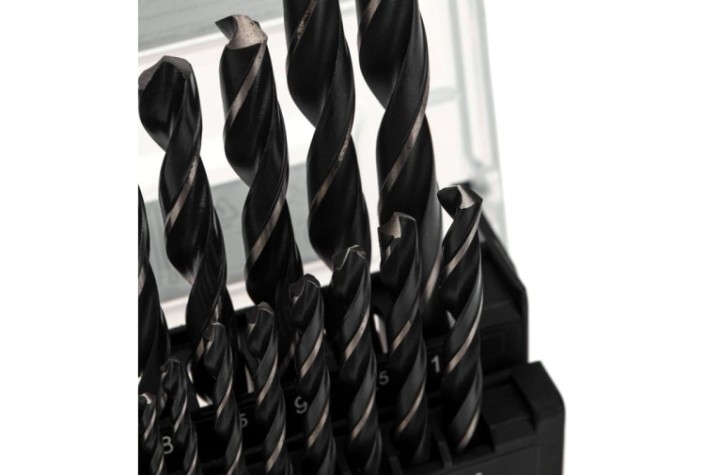 Набор сверл по металлу Kranz KR-91-0636 1-10мм, 19 шт.