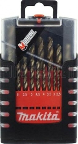 Набор сверл по металлу MAKITA M-Force 19 шт. (1-10 мм) D-29876 [D-29876]