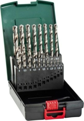 Набор сверл по металлу METABO HSS-G 19 шт. (1-10 мм) 627097000 [627097000]