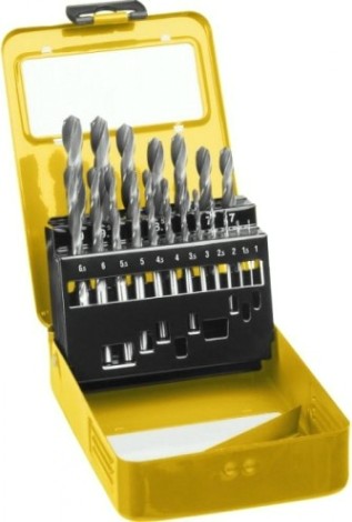 Набор сверл по металлу STAYER PROFI 19шт(1-10мм), быстрорежущая сталь м2(s6-5-2), клас [29602-H19-M_z01]