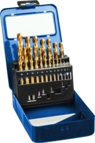 Набор сверл по металлу ЗУБР КОБАЛЬТ 19шт. (1-10мм) [29626-H19]