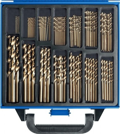 Набор сверл по металлу ЗУБР КОБАЛЬТ сталь р6м5к5, 99шт.(1-10мм) мет.бокс [29626-H99]