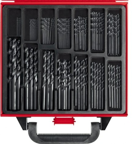 Набор сверл по металлу ЗУБР МАСТЕР сталь р4м2, 99шт.(1-10мм), мет.бокс [29605-H99]