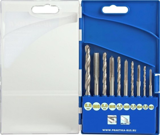 Набор сверл универсальных ПРАКТИКА "Профи" комбинированный [646-218]