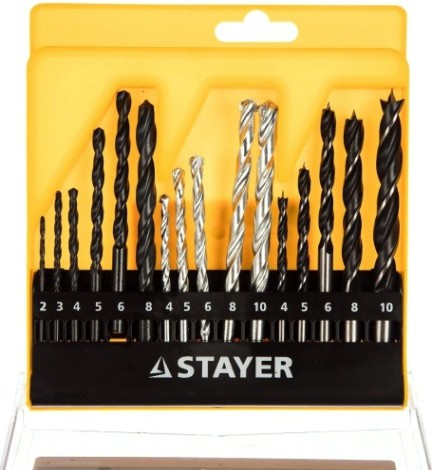 Набор сверл универсальных STAYER PROFI 29720-H16 [29720-H16]