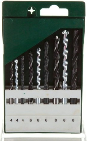 Набор сверл универсальный BOSCH Набор сверл по металлу (hss-r) и камню, 9 шт d4-8 [2609255483]