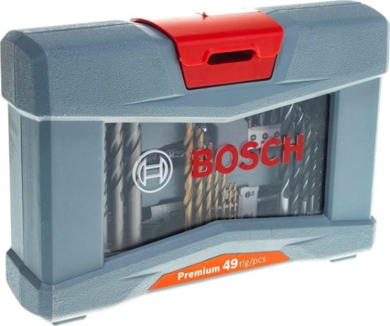 Набор сверл универсальный BOSCH Premium Set-49 оснастки [2608P00233]