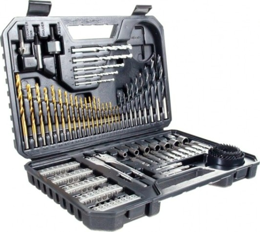 Набор сверл универсальный BOSCH Titanium-103 принадлежностей 103 шт. [2607017367]