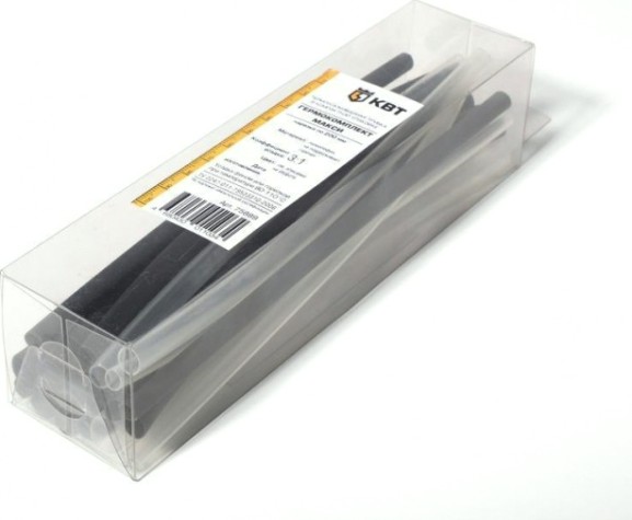 Набор термоусадочных трубок КВТ Гермокомплект макси [75889]