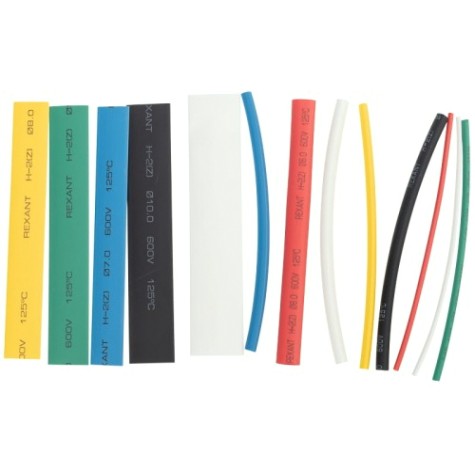 Набор термоусадочных трубок REXANT 29-0103 №3 MULTICOLOR ТУТ нг (уп.13 шт. по 10 см)