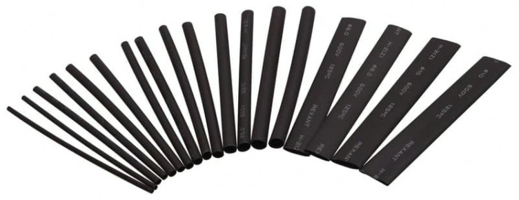 Набор термоусадочных трубок REXANT 29-0105 №5 STANDARD ТУТ нг (уп.18 шт. по 10 см)