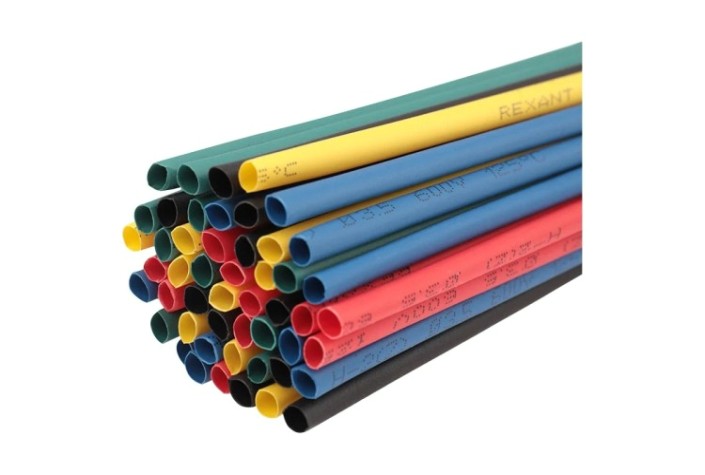 Набор термоусадочных трубок REXANT 29-0153 ТУТ нг 3,5/1,75мм, пять цветов (уп.50 шт. по 1м)