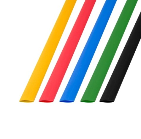 Набор термоусадочных трубок REXANT 29-0160 ТУТ нг 10,0/5,0мм, пять цветов (уп.50 шт. по 1м)