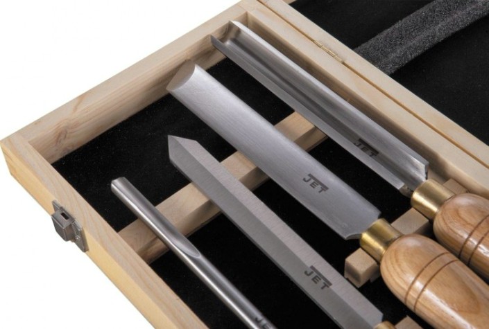 Набор токарных резцов JET HSS 4 предмета 19500119 [19500119]