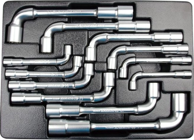 Набор торцевых Г - образных ключей KING TONY 12 предметов ложемент 9-1812MR [9-1812MR]