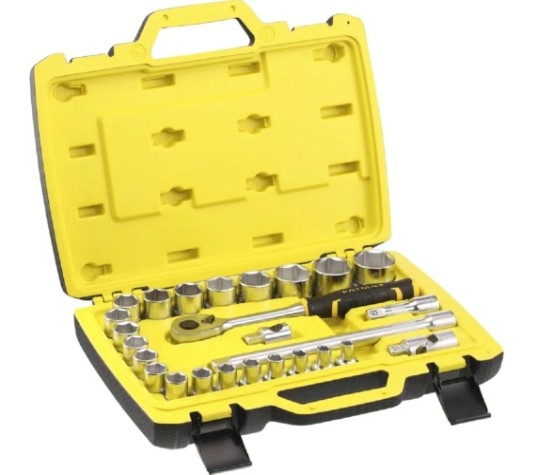 Набор торцевых головок 1/2" STANLEY "FATMAX" 26 предметов FMMT82685-1 Набор торцевых головок 1/2" STANLEY "FATMAX" 26 предметов FMMT82685-1