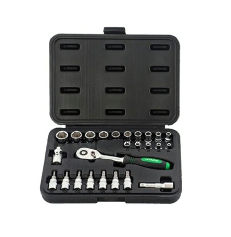 Набор торцевых головок Hitachi HTC-774011 1/4" 26 предметов