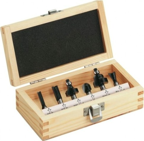 Набор твердосплавных фрез METABO 8 мм 6 шт. [631040000]