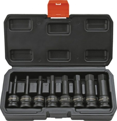 Набор ударных головок 1/2" AV Steel AV-724408 8 предметов