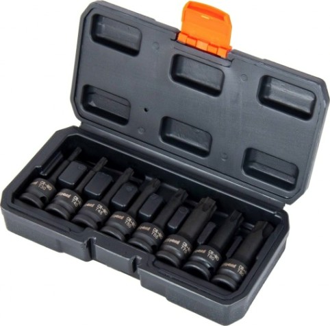 Набор ударных головок 1/2" AV Steel AV-725408 L78мм t30-t80 8 предметов