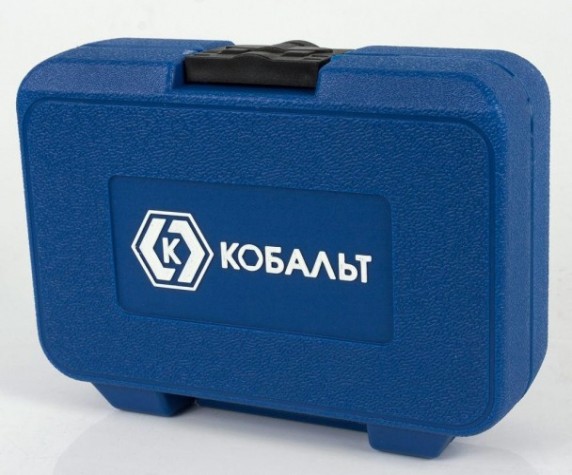 Набор ударных головок 1/2" Кобальт 010302-11 торцевых, cr-mo (11 шт.) кейс