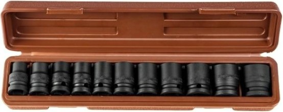 Набор ударных головок 1/2" OMBRA 912411 10-24 мм, 11 предметов [055508]