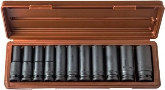 Набор ударных головок 1/2" OMBRA 912511 10-24 мм, 11 предметов [055509]