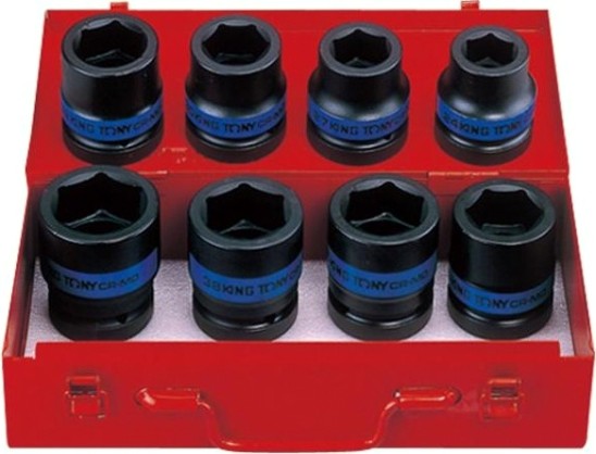 Набор ударных головок 1" KING TONY 8410MP 8 предметов