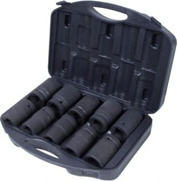 Набор ударных головок 1" МАСТАК 100-68010C 10 предметов