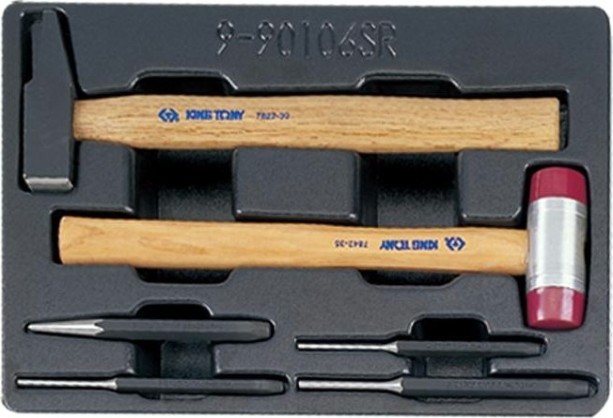 Набор ударных инструментов KING TONY 6 предметов ложемент 9-90106SR [9-90106SR]