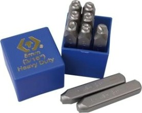 Набор ударных клейм KING TONY 5 мм, цифровые 9 предметов 11409SQ05 [11409SQ05]