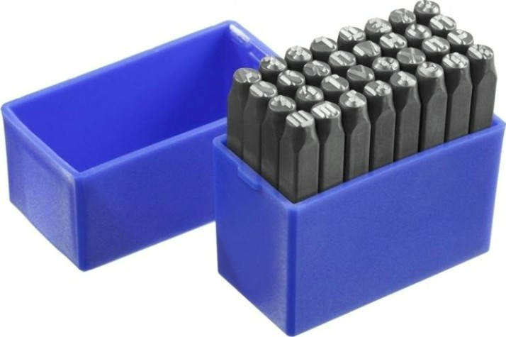 Набор ударных клейм ЗУБР PROFI буквенные кириллица, шрифт 5мм [21503-05_z01]