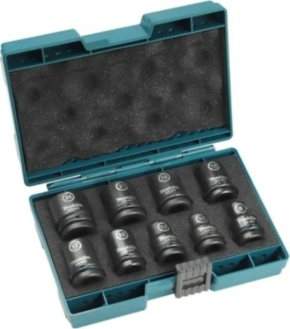 Набор ударных торцовых головок MAKITA E-16564 Impact Black 24 мм 9 предметов [E-16564]