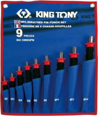 Набор выколоток KING TONY 9 предметов 1009GPN [1009GPN]