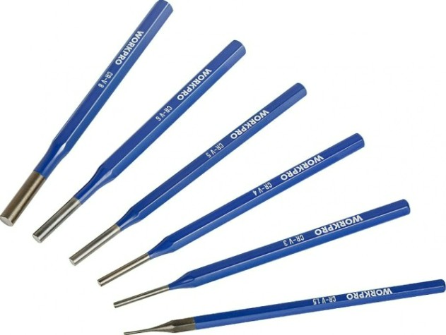 Набор выколоток WORKPRO WP201304 6шт.