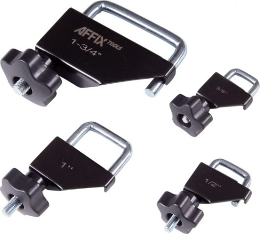 Набор зажимов для шлангов Affix винтовых 4 пред. [AF10960004]