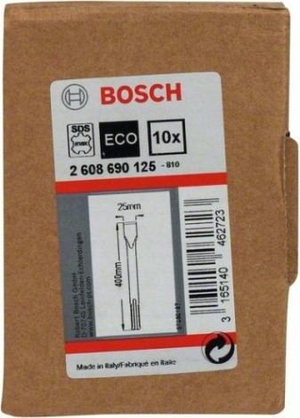 Набор зубил 400х25 мм BOSCH SDS-max (10шт.) [2608690125]