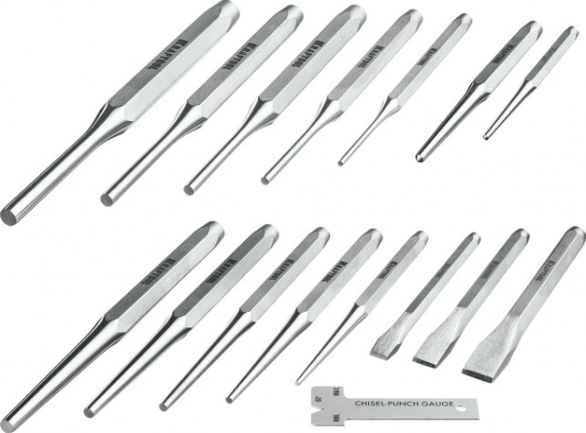 Набор зубил и кернеров KRAFTOOL GRAND-15 15 пред. [21075-H15]