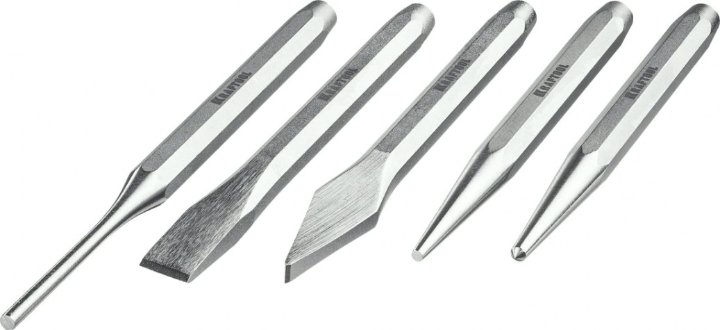 Набор зубил и кернеров KRAFTOOL GRAND-5 5 пред. [21075-H5]