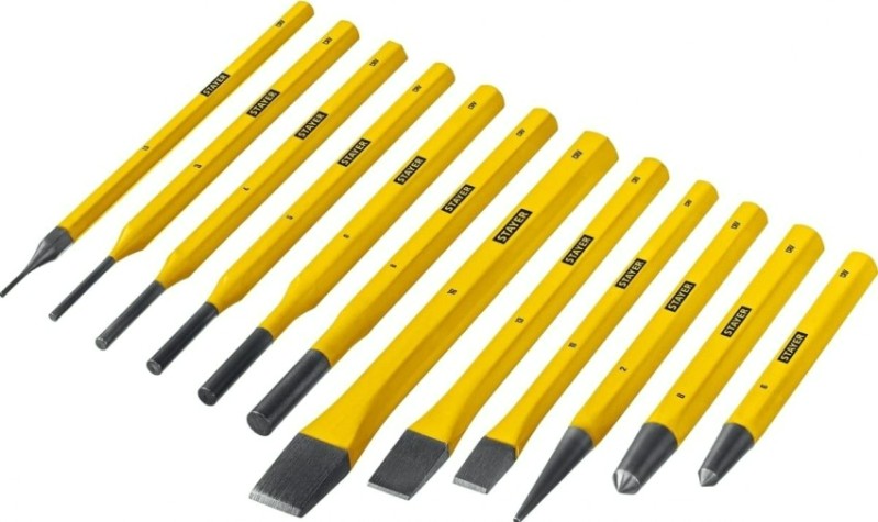 Набор зубил и кернеров STAYER HERCULES 12 предметов [21077-H12]