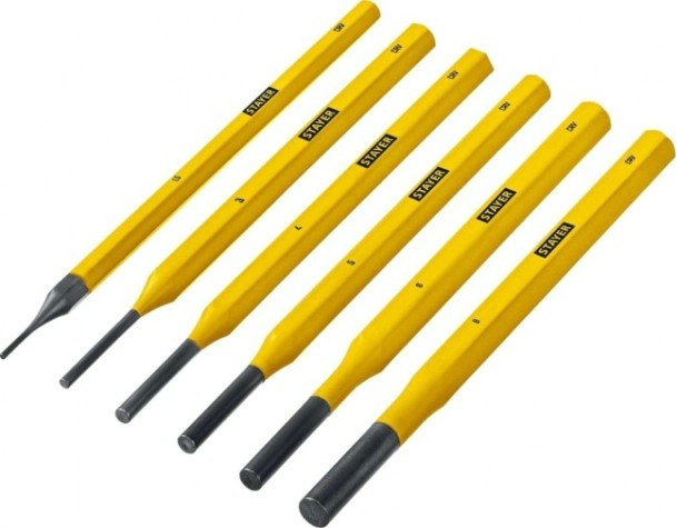 Набор зубил и выколоток STAYER HERCULES, 21077-H6 6 предметов [21077-H6]