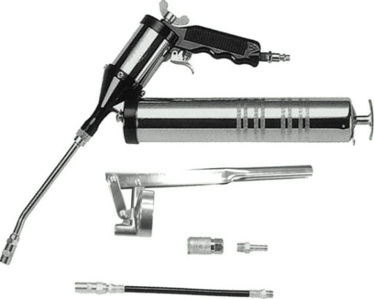 Нагнетатель консистентных смазок JONNESWAY JAT-360K пневматический, 6 предметов [048456]