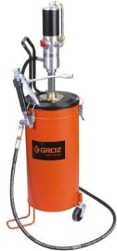 Нагнетатель смазки GROZ GR45431 пневматический (50:1), объем 50 кг