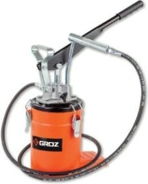 Нагнетатель смазки GROZ VGP-3A-RF ручной с ножной опорой емкость 3 кг GR44277 [GR44277]