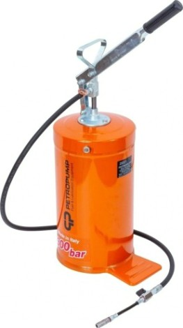 Нагнетатель смазки Petropump PP210009 ручной емкостью 16 кг, 300 бар, специальная версия